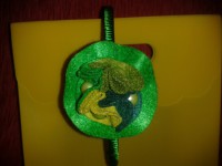 Modelo "Flamenca" verde